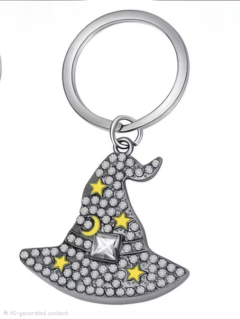 Witch Hat Halloween Bag Charm/ Keychain NEW